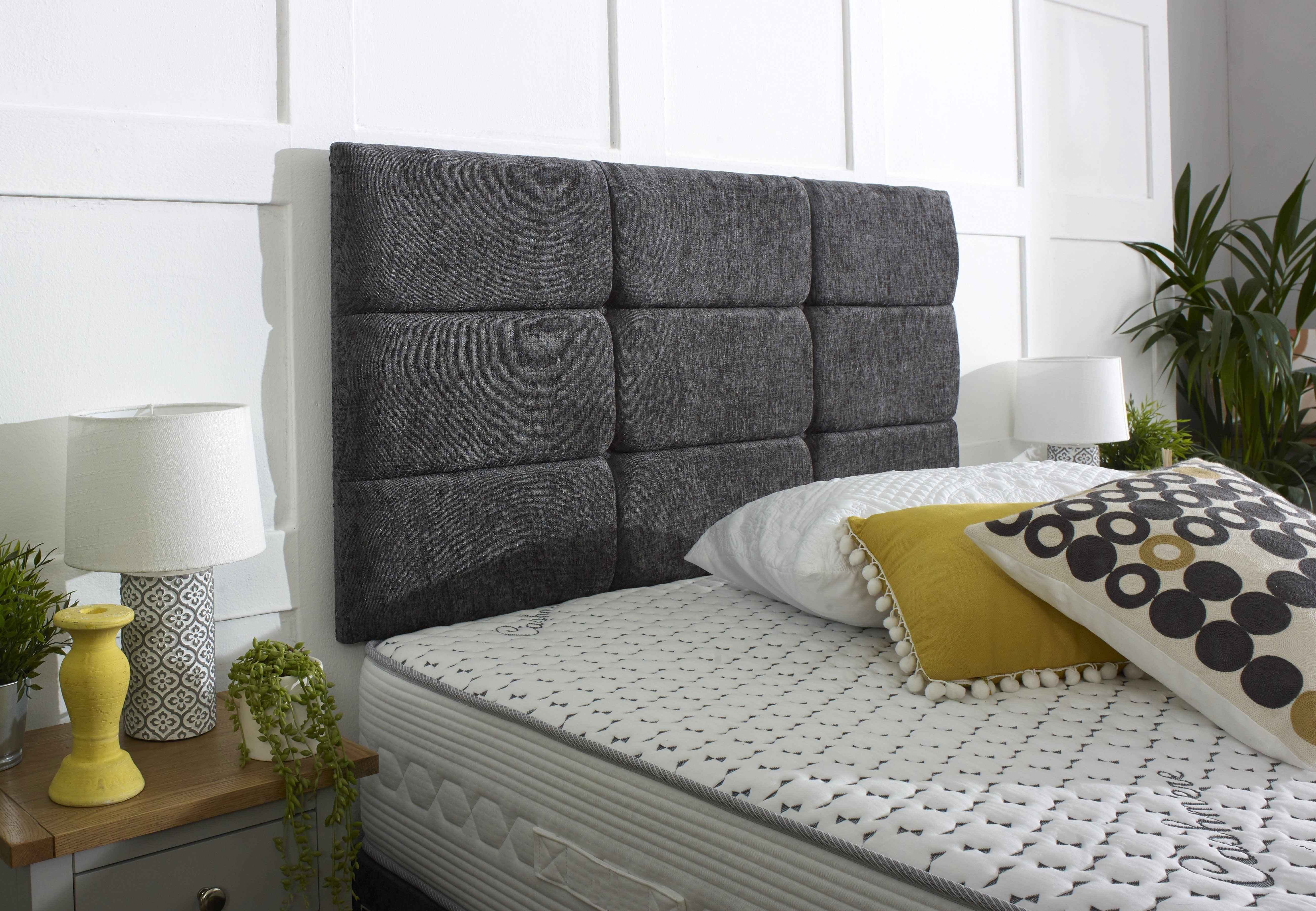 Bed Innovation Monty Upholstered Button Headboard for Stylish Bedroom Decor - Bed Innovation Limited