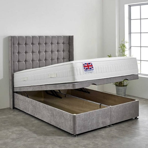 Clever Storage Solution: Cubed Divan Lift-Up Bed.