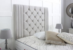 Bed Innovation Regal Upholstered Button Headboard
