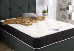 Bed Innovation Chelsea 1000 Pocket Sprung Memory Foam Divan Bed Set.