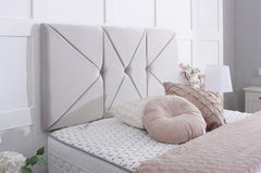 Bed Innovation Prague Upholstered Button Headboard
