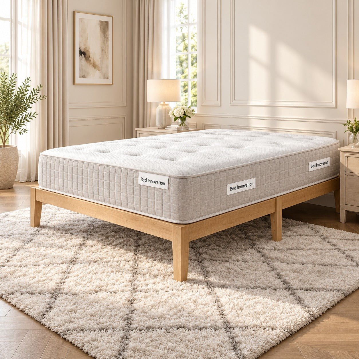 Kensington Cashmere 1000 Pocket Sprung Luxury Mattress for Ultimate Comfort - Bed Innovation Limited