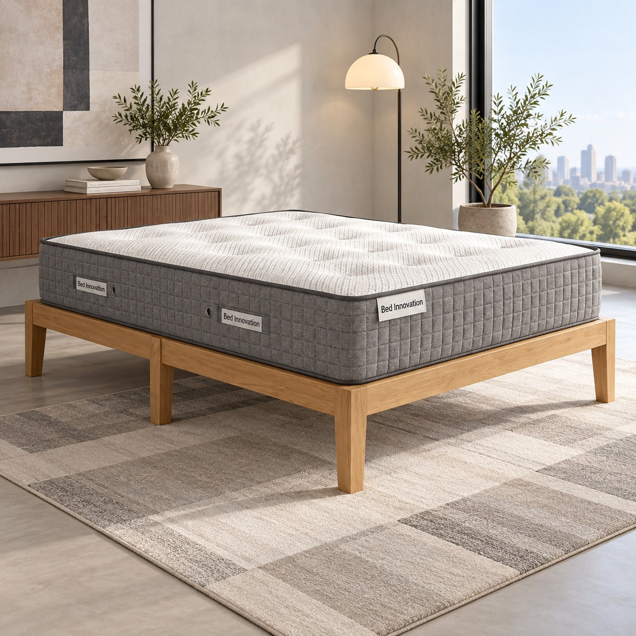 Bed Innovation Signature Range Acton Wool 2000 Pocket Sprung Mattress - Bed Innovation Limited