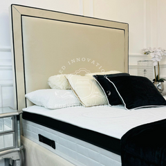 Bed innovation Bespoke Lily piping Bed.