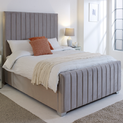 Elegant Simplicity: Westminster Panel Bed.