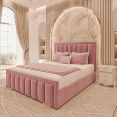 Regal Four Poster Bed | Luxury Upholstered Four Poster Bed Frame UK | Bed Innovation