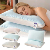 Cooling Gel Bead Pillow - Breathable Neck Support Pillow for Hot Sleepers