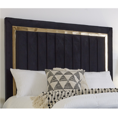 Reflective Beauty: Luna Mirror Bed.