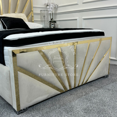 Sunshine Mirror Bed – Luxury and Elegance by Bed Innovation | Custom Designs & Comfort.