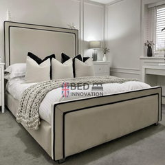 Bed Innovation Bespoke Lilly Piping Bed for Ultimate Comfort - Bed Innovation Limited