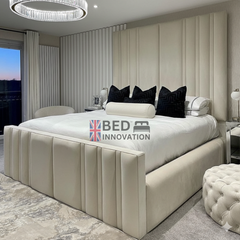 Milano Bed Frame | Luxury Upholstered Bed | Bed Innovation UK