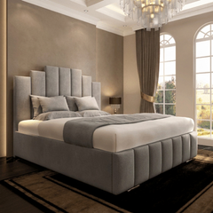Valencia Art Deco Ottoman Bed | Glamorous Storage Bed UK | Bed Innovation