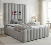 Athens Panel Bed | Luxury Upholstered Bed Frame | Bed Innovation UK