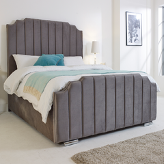 Timeless Chic: Amelia Panel Bed.