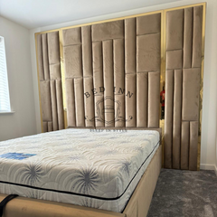 Prada Mirror Bed - Luxurious, Stylish, and Modern Mirror Bed for Elegant Bedrooms by Bed Innovation Limited.