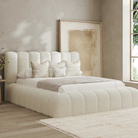 Bouclé Bed Frames UK — The Complete Guide to the Most Stylish Fabric Trend of 2025
