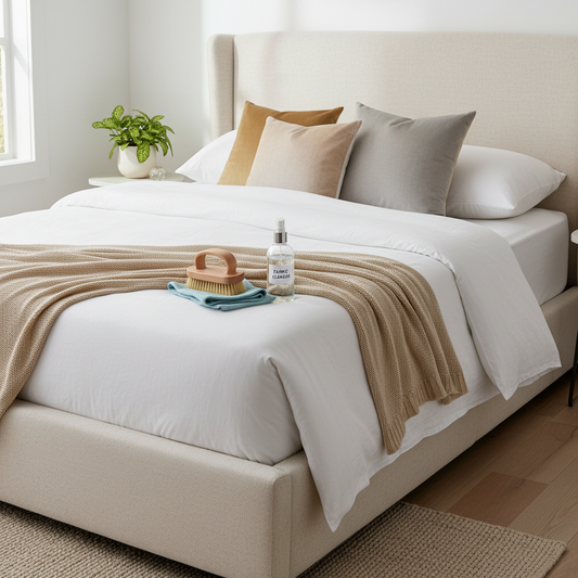 How to Clean an Upholstered Bed: The Complete UK Care Guide