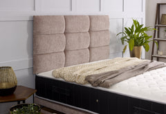 Bed Innovation Dual Season 1000 Pocket Memory Cool Gel Divan Bed Set With Headboard.