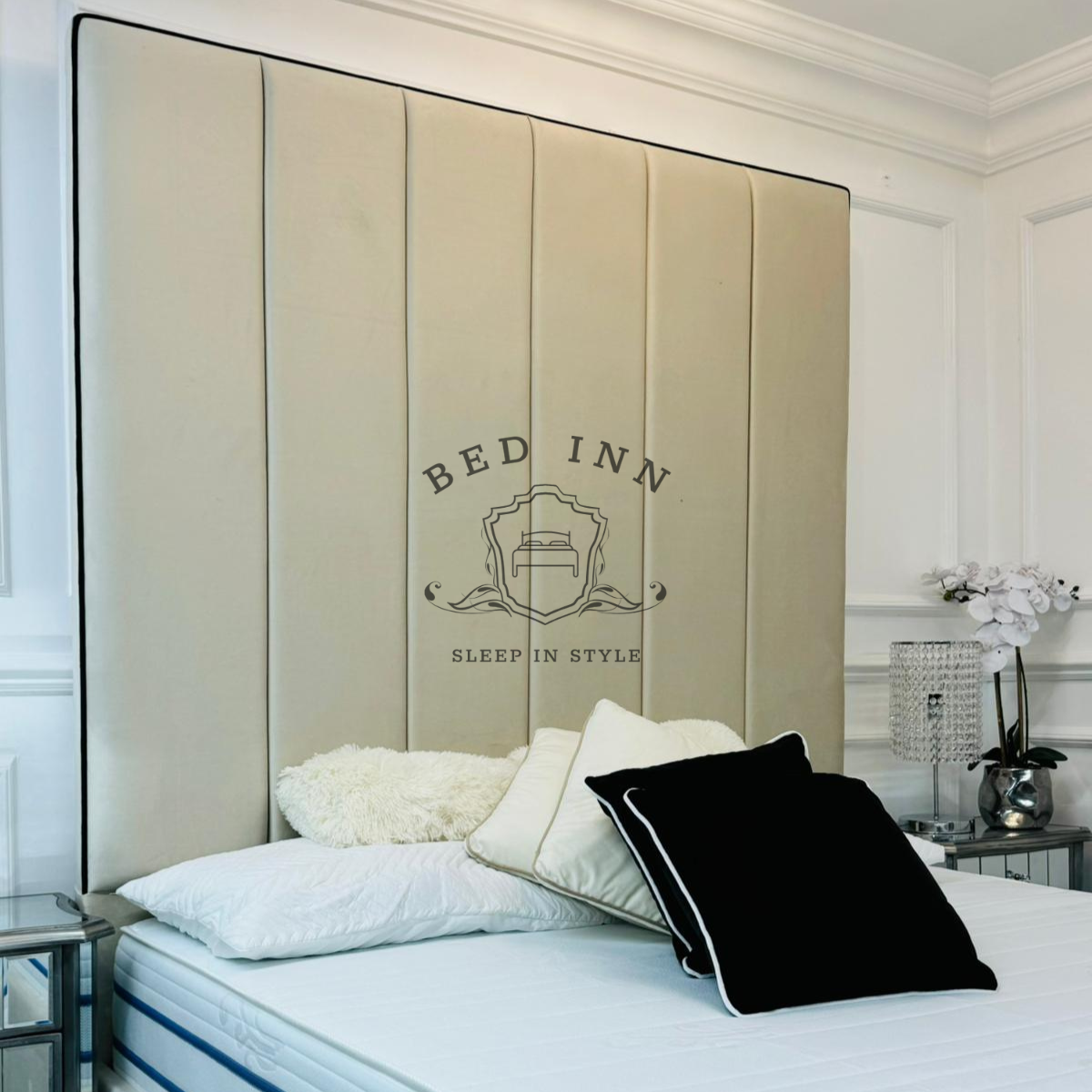 Orlando Edge Piping Bed by Bed Innovation – Premium Quality, Luxury Design, and Ultimate Comfort for Modern Bedrooms.