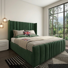Skyline Panel Ottoman Bed | Gas Lift Storage Bed UK | Bed Innovation