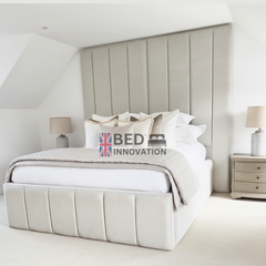 Moana Panel Bed | Luxury Upholstered Bed Frame | Bed Innovation UK