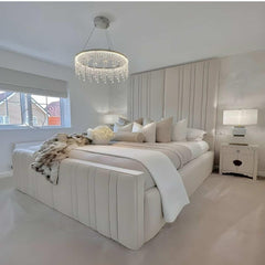Milano panel bed